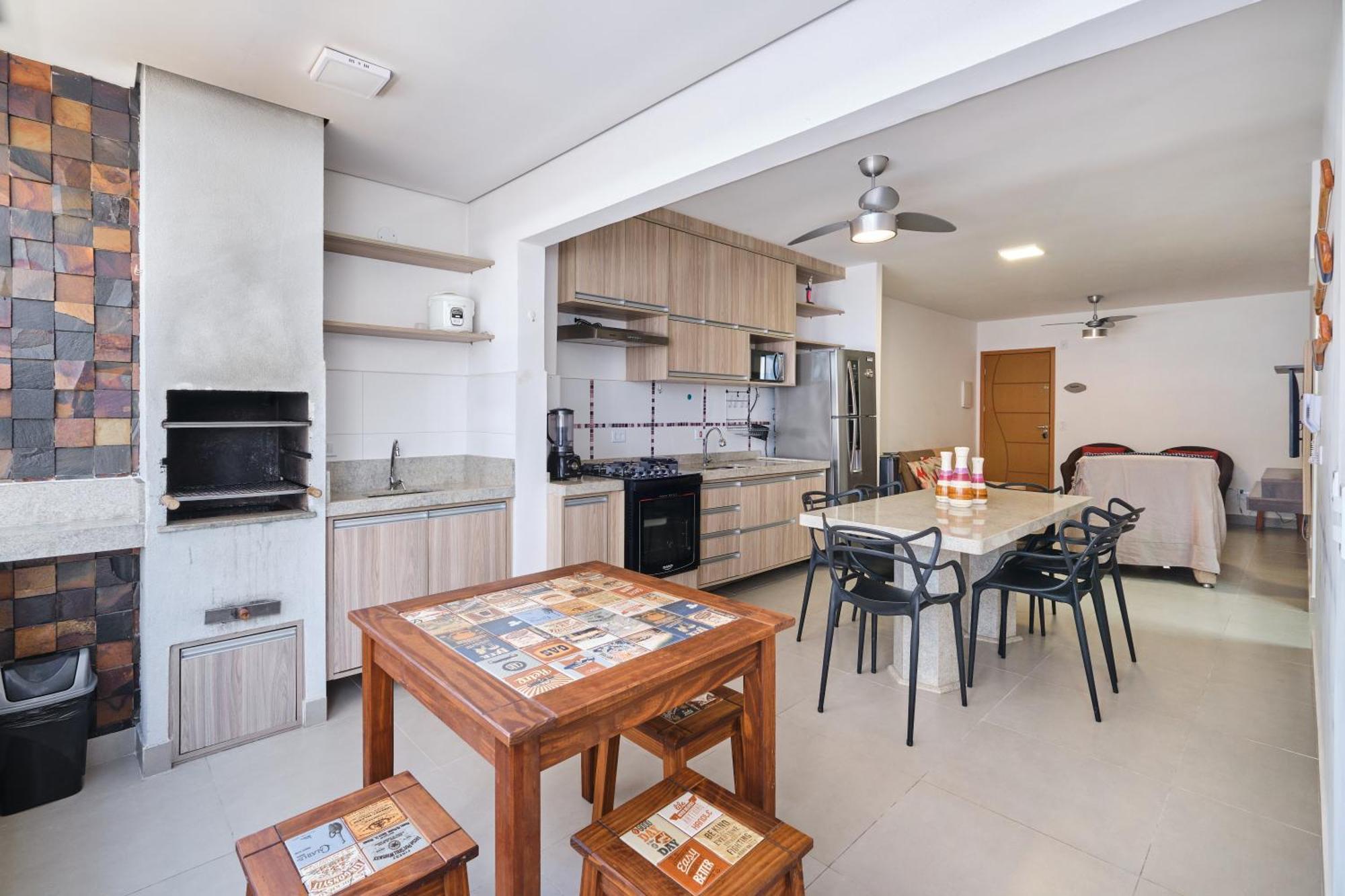 Orla Ubatuba 300 Metros - Ar Condicionado, Varanda Gourmet المظهر الخارجي الصورة